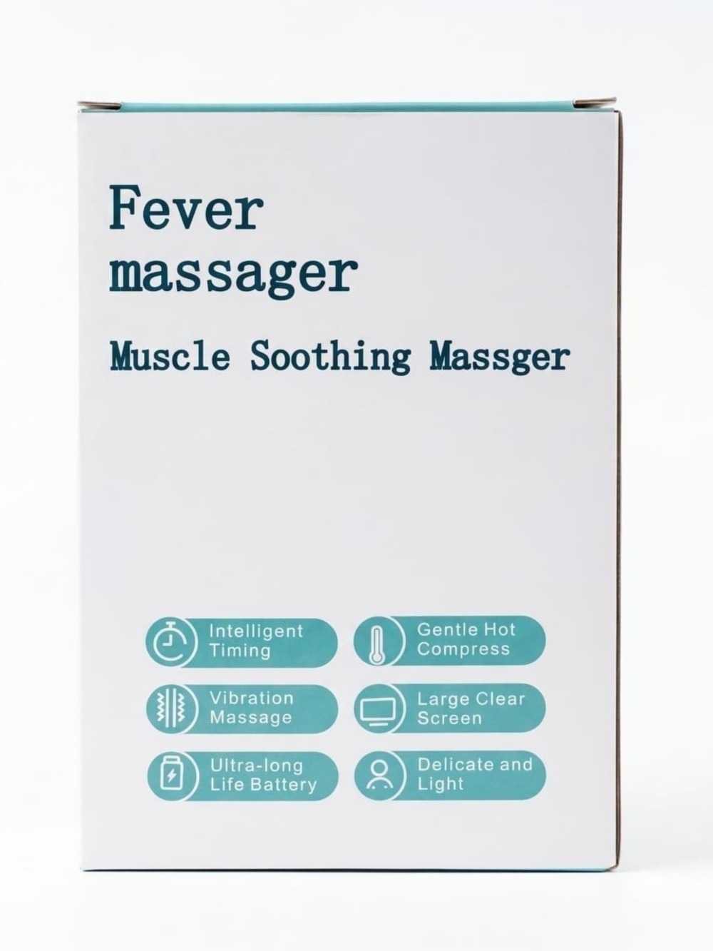 Fever Massager Muscle Soothing Massager - Teal/White